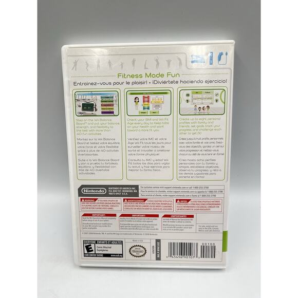 Wii Fit (Nintendo Wii, 2008), Complete with Manual, Tested, Free S&H. - Picture 3 of 9